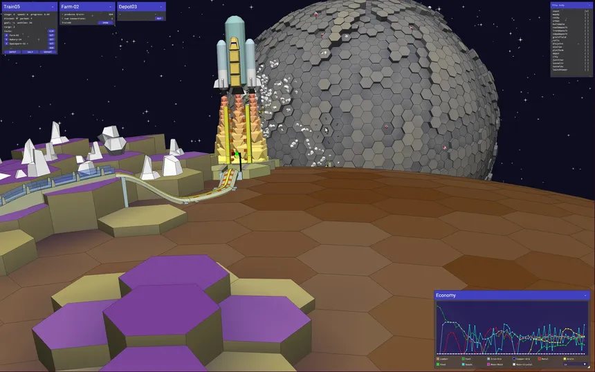 Скриншот 3 к игре Hexa Trains