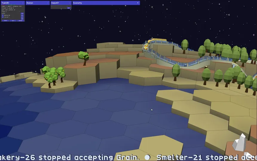 Скриншот 7 к игре Hexa Trains