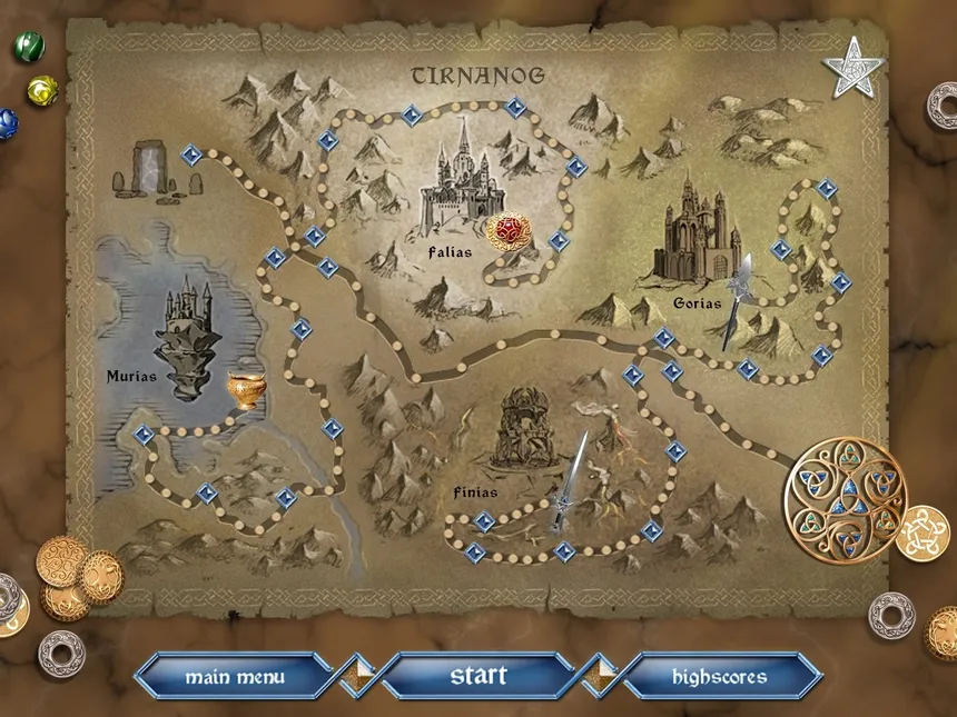 Скриншот 6 к игре Mythic Pearls: The Legend of Tirnanog