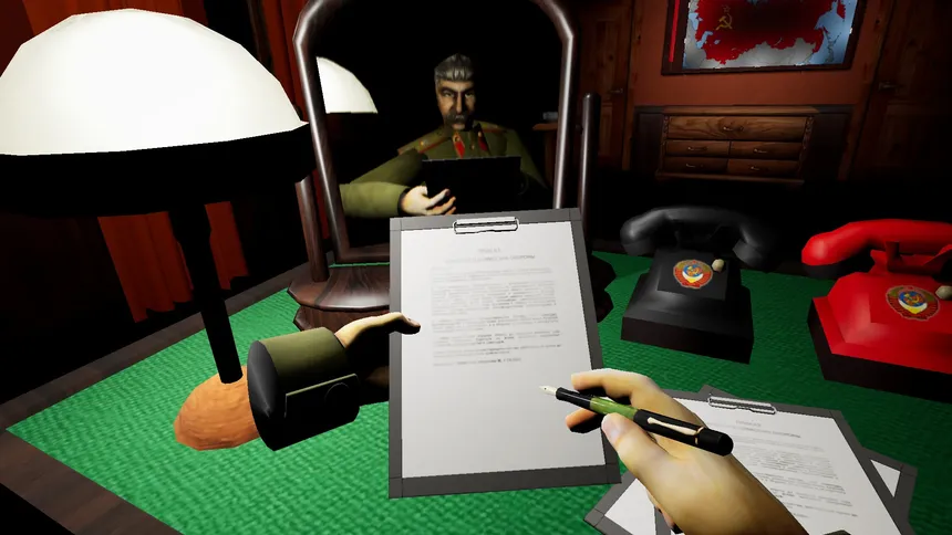 Скриншот 1 к игре Calm Down, Stalin - VR
