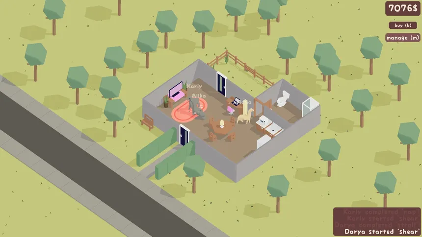 Скриншот 2 к игре Llama Villa