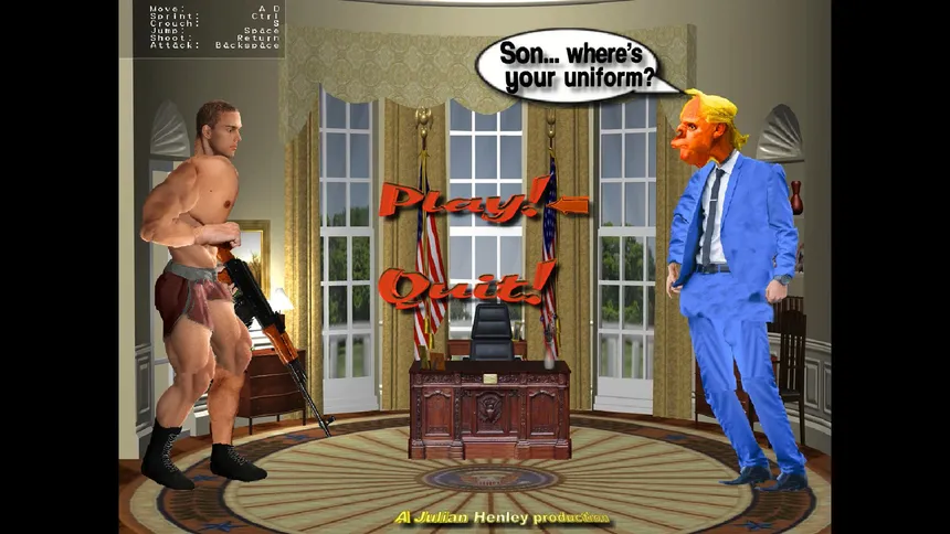 Скриншот 2 к игре Someone Cloned The President