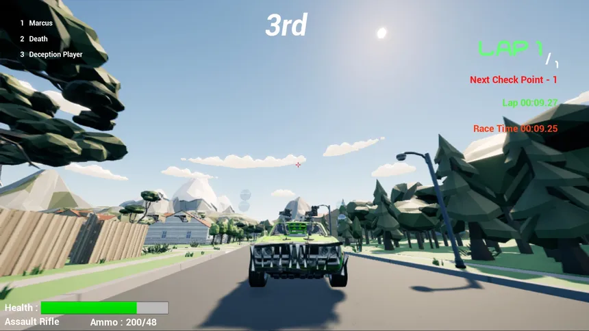 Скриншот 7 к игре Deep Race: Battle