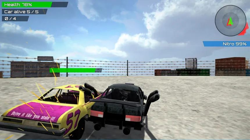 Скриншот 3 к игре Derby: Extreme Racing