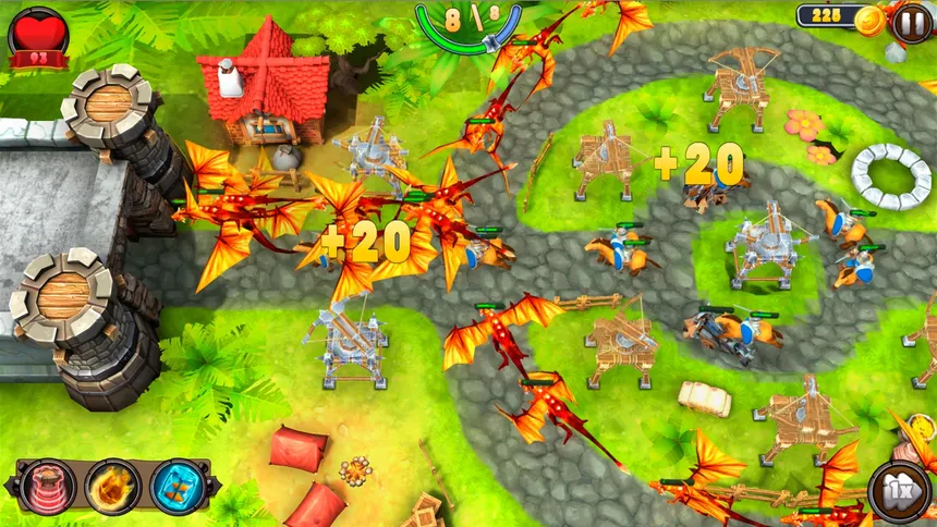 Скриншот 1 к игре Tower Defense: Defender of the Kingdom