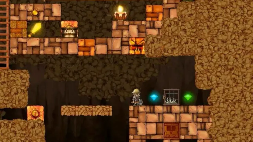 Скриншот 1 к игре Fiery catacombs