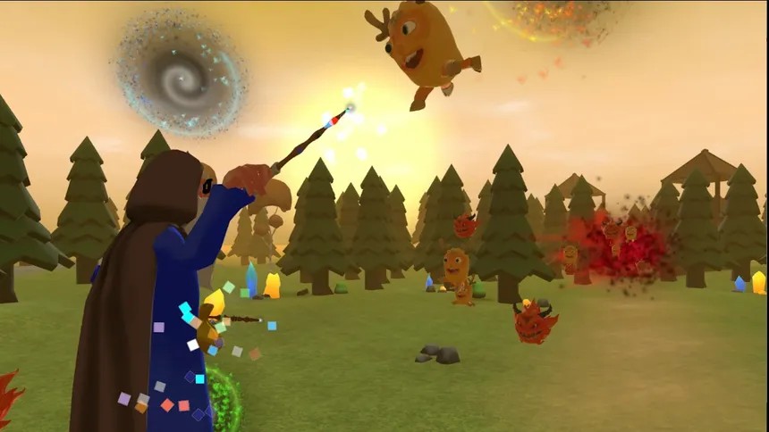 Скриншот 2 к игре Rhythm Mage VR