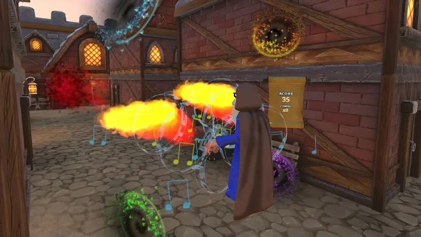 Скриншот 3 к игре Rhythm Mage VR