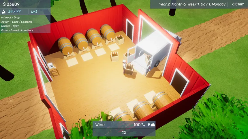 Скриншот 1 к игре Farmington County: The Ultimate Farming Tycoon Simulator