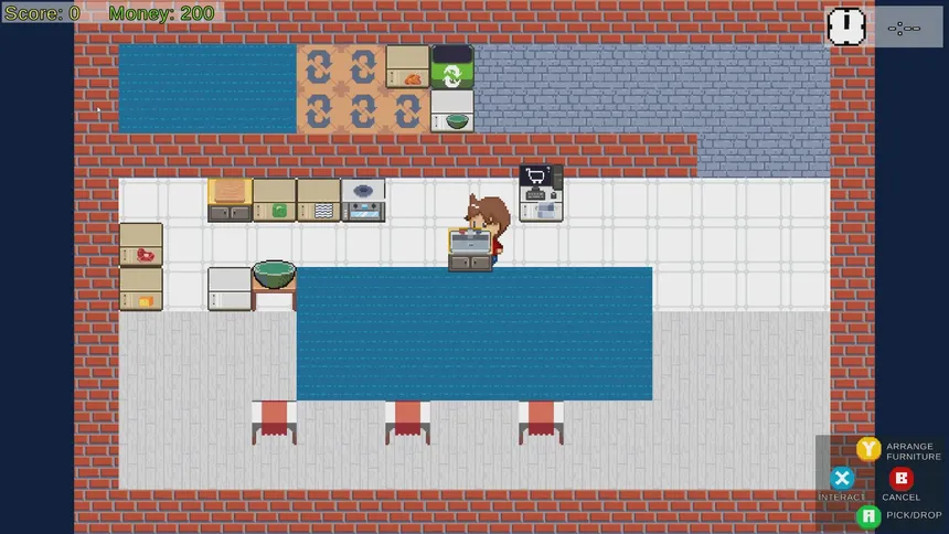 Скриншот 4 к игре What the Pho: Roguelike restaurant startup