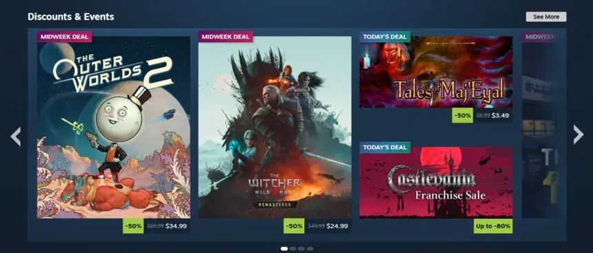 Valve will abandon manual editing of promotions and recommendations on Steam in early 2027