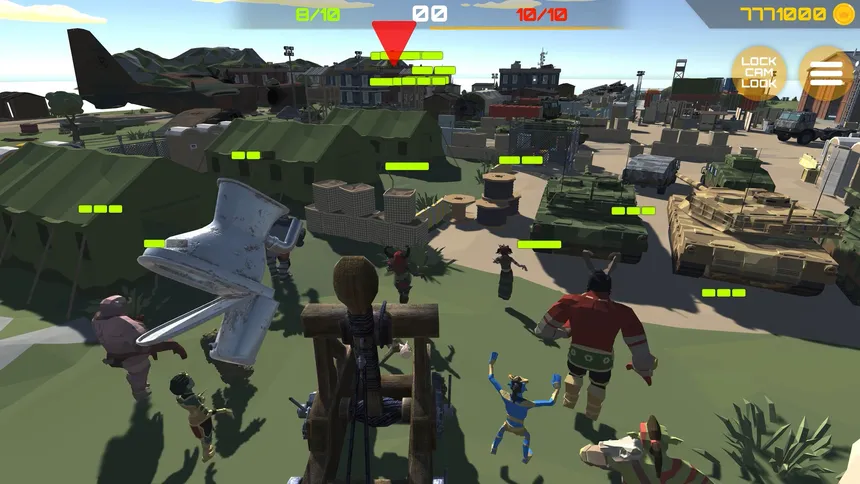 Скриншот 8 к игре CATAPULT BATTLE SIMULATOR!