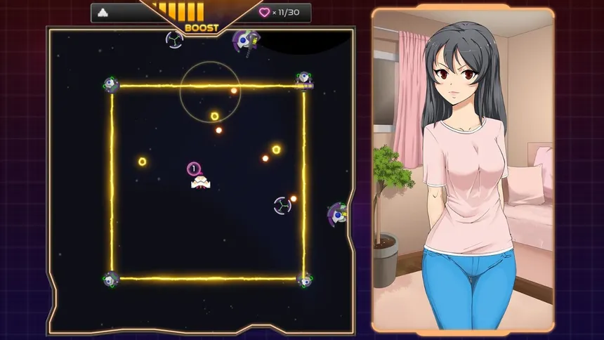 Скриншот 1 к игре Shuttlecock-H: Covered Rematch