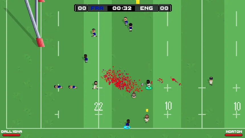 Скриншот 1 к игре Sensible Blood Rugby