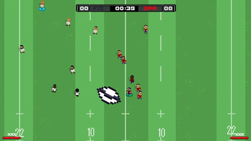 Скриншот 2 к игре Sensible Blood Rugby
