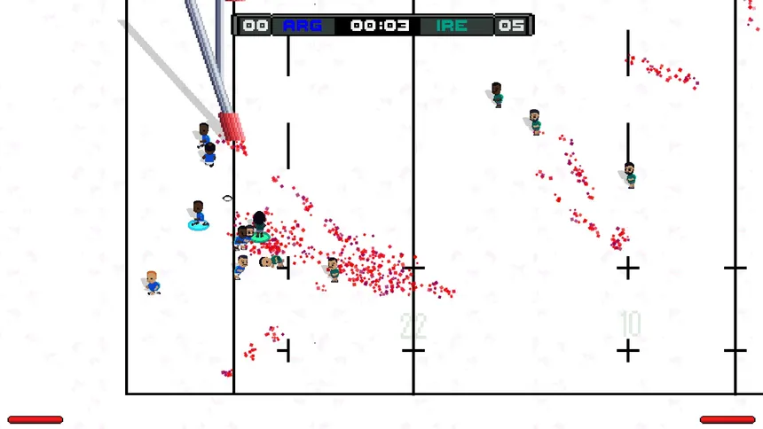 Скриншот 6 к игре Sensible Blood Rugby