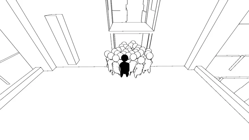 Скриншот 1 к игре Crowd Simulator