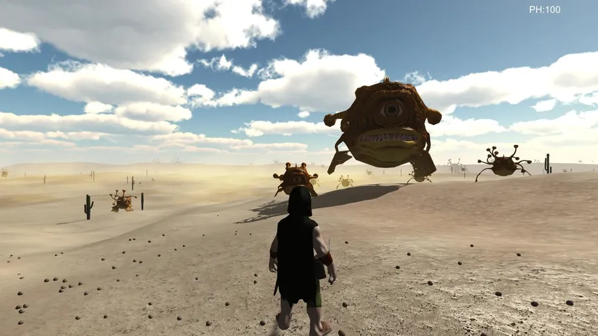 Скриншот 3 к игре Desert monsters