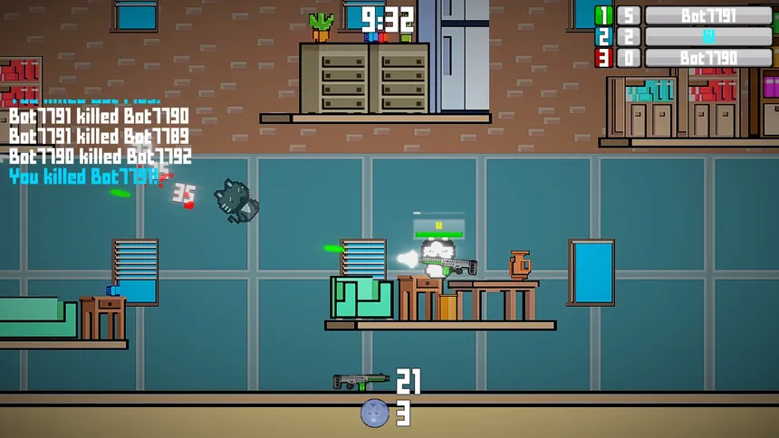 Скриншот 2 к игре Crazy Critters - Combat Cats