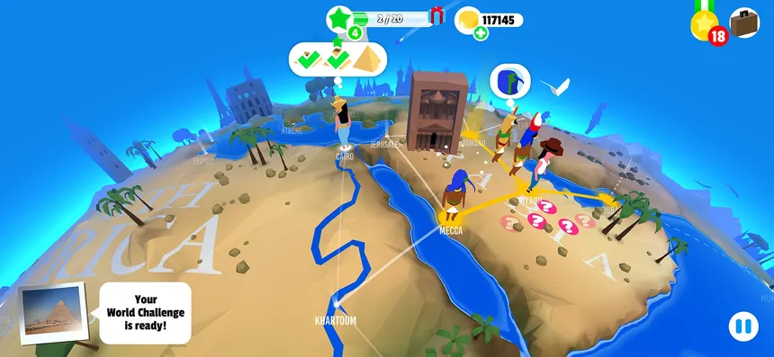 Скриншот 6 к игре Exactamundo: World Trivia Tour