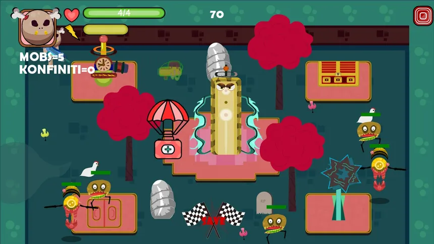 Скриншот 1 к игре 70 Seconds! Adventure