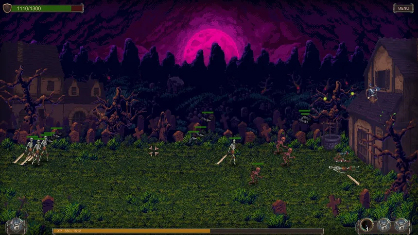 Скриншот 1 к игре Graveyard Defender