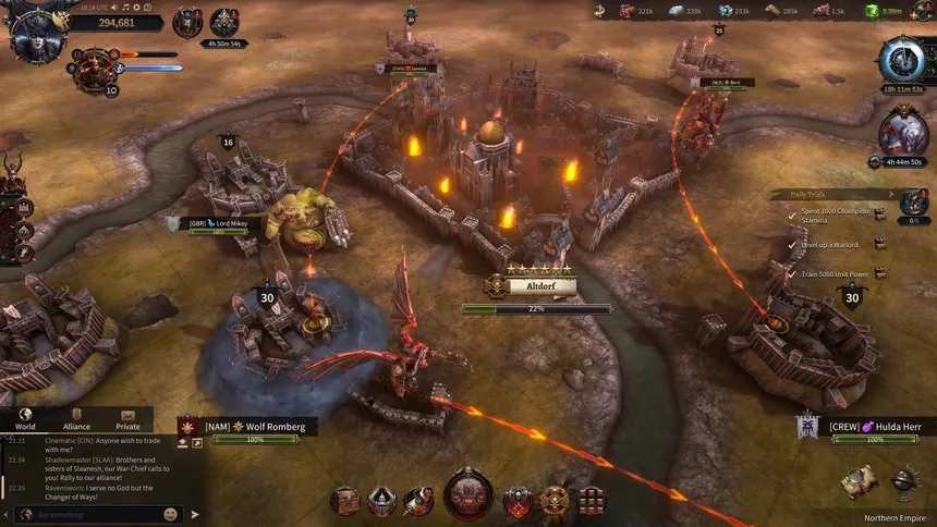 Скриншот 1 к игре Warhammer: Chaos And Conquest