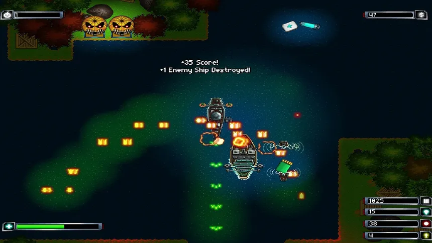 Скриншот 6 к игре Warships On The Halloween Night