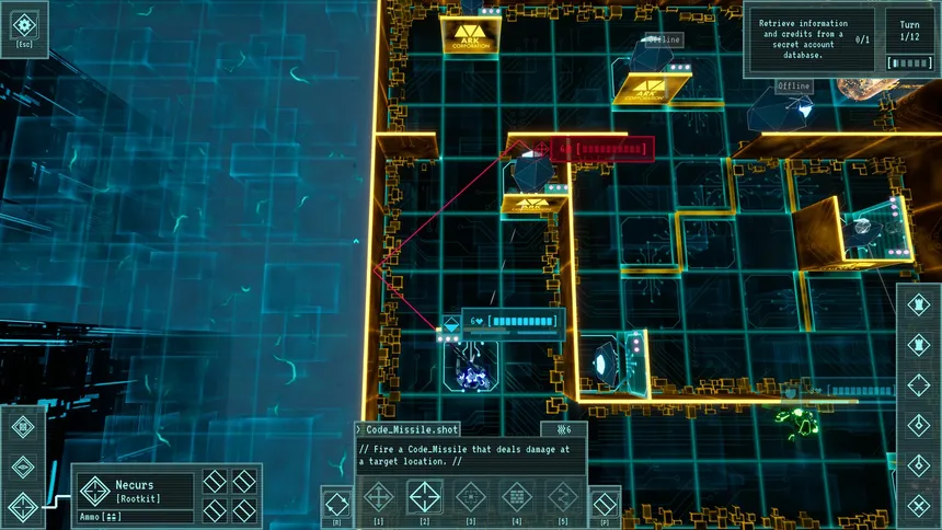 Скриншот 3 к игре Terminal Protocol: Cyberpunk Turn-Based Tactics