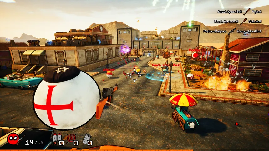 Скриншот 4 к игре Countryballs: Modern Ballfare