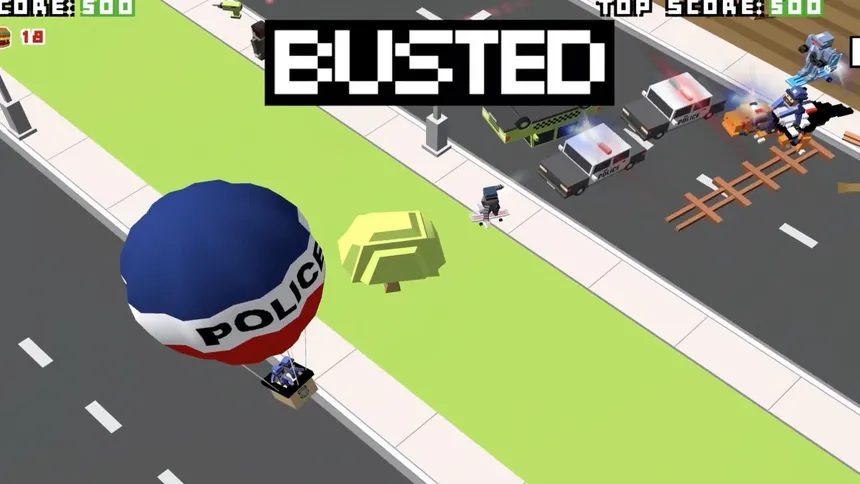 Скриншот 1 к игре Funny Road Chase Simulator