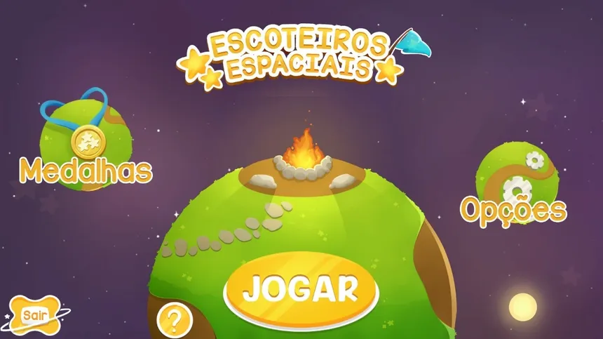 Скриншот 1 к игре Escoteiros Espaciais