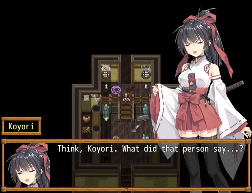 Скриншот 1 к игре Divine Miko Koyori