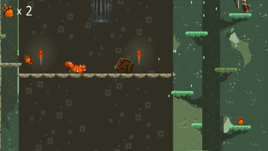 Скриншот 1 к игре Squirrel Jump