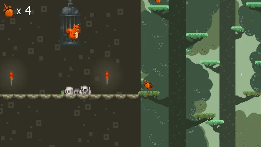 Скриншот 3 к игре Squirrel Jump