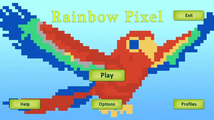 Скриншот 1 к игре Rainbow Pixel - Color by Number