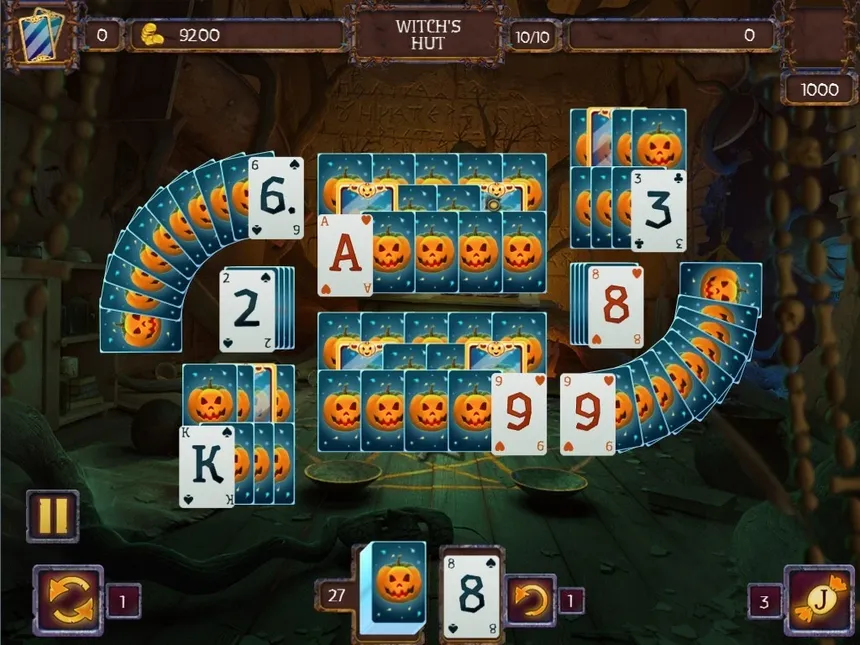Скриншот 2 к игре Solitaire Game Halloween
