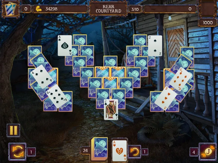 Скриншот 3 к игре Solitaire Game Halloween