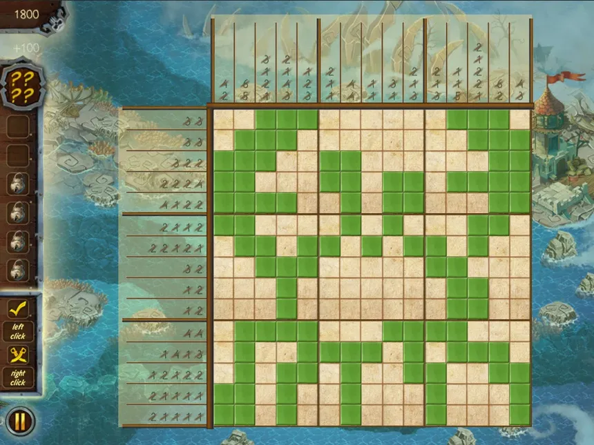 Скриншот 3 к игре Griddlers Legend Of The Pirates