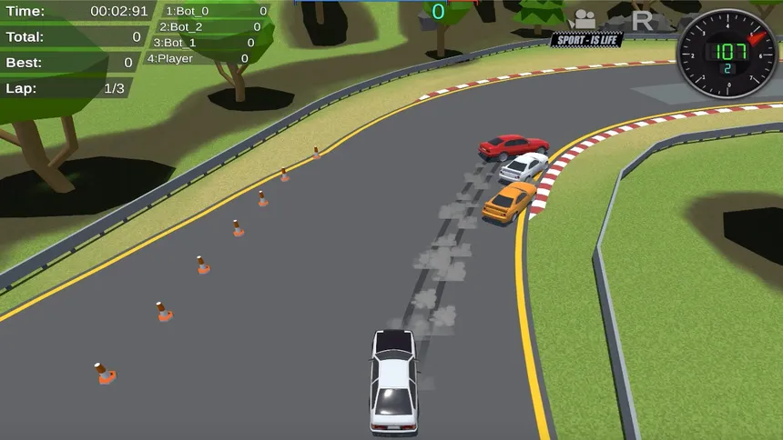Скриншот 4 к игре Drift 1969