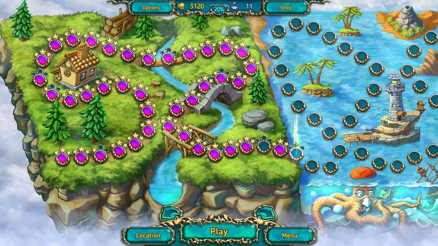 Скриншот 3 к игре Dreamland Solitaire