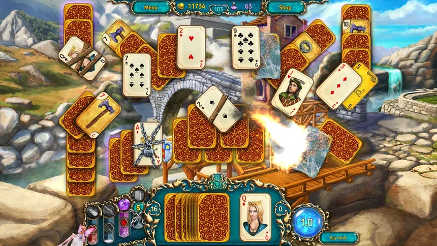 Скриншот 6 к игре Dreamland Solitaire