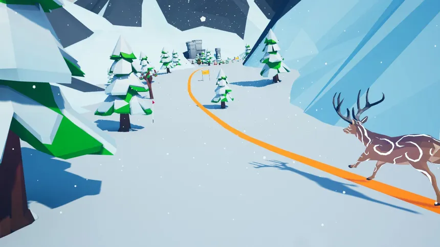 Скриншот 6 к игре Let's Go! Skiing VR