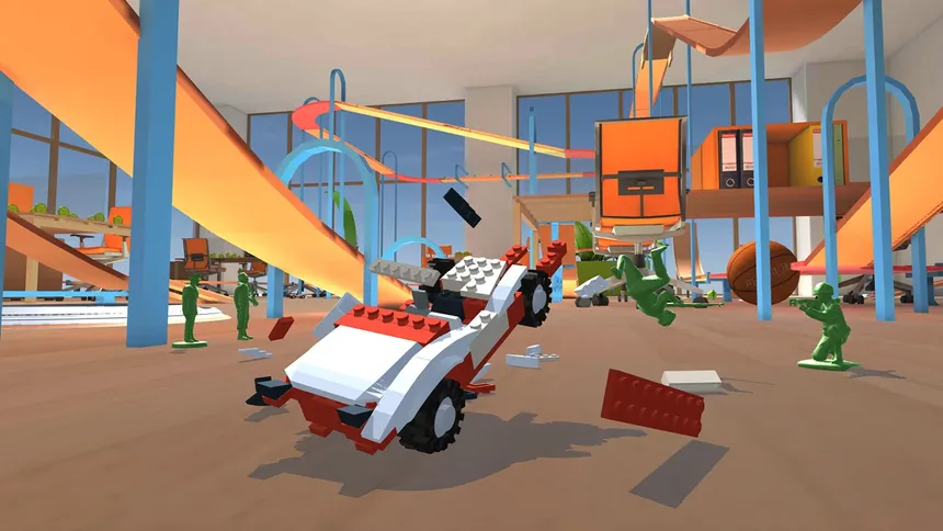 Скриншот 2 к игре Micro Car Crash Online Le Go!