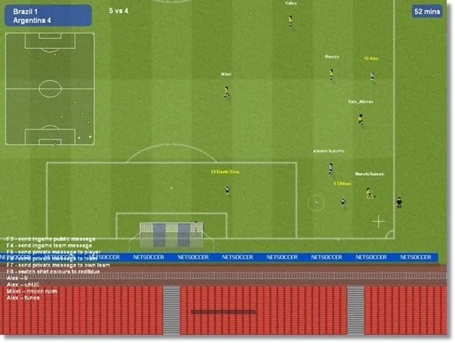Скриншот 2 к игре Netsoccer