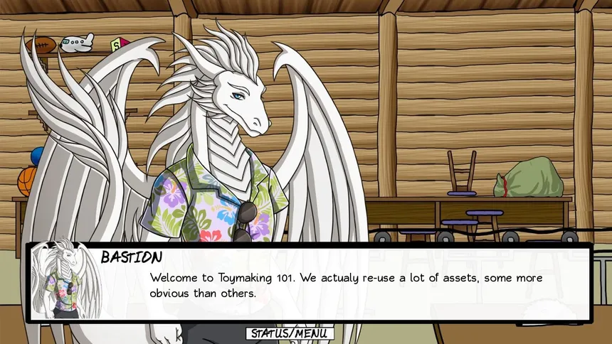 Скриншот 4 к игре Furry Shakespeare: Dashing Dinosaurs & Sexy Centaurs: Winter's Tale