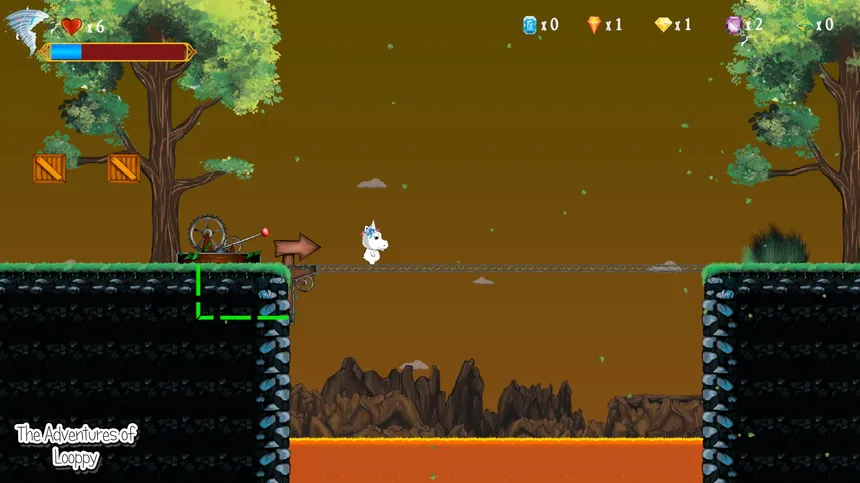 Скриншот 1 к игре The Adventures of Looppy