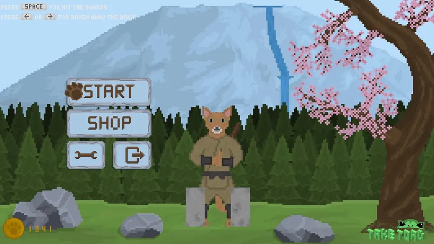 Скриншот 1 к игре Karate Cat