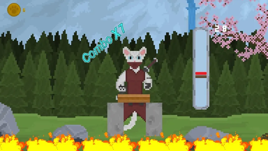 Скриншот 4 к игре Karate Cat