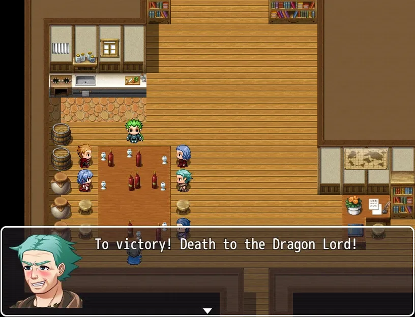 Скриншот 1 к игре Death To The Dragon Lord
